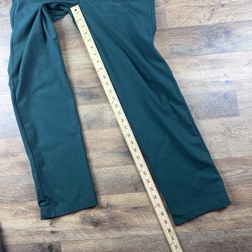Lululemon‎ ABC Pant Slim 30"L Utilitech GRNJ Green Jewel Teal Blue Men's Size 30 - Picture 9 of 12